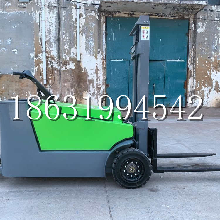 尖石乡小型电动叉车1吨2吨步行站驾式电瓶堆高充电装卸车液压升降车铲车